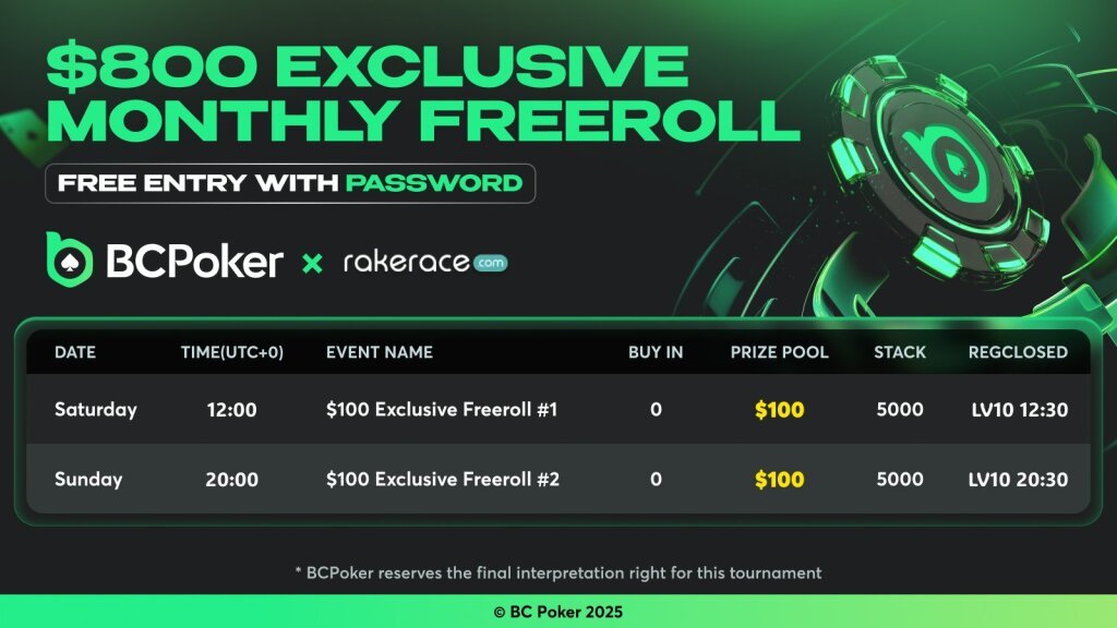 800-exclusive-monthly-freeroll
