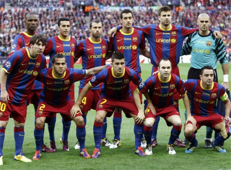 FC Barcelona won the UEFA Champions League in 2010/11 FC Barcelona won the UEFA Champions League in 2010/11