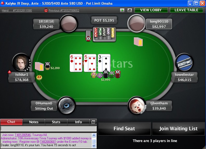 Isildur1's Monday session
