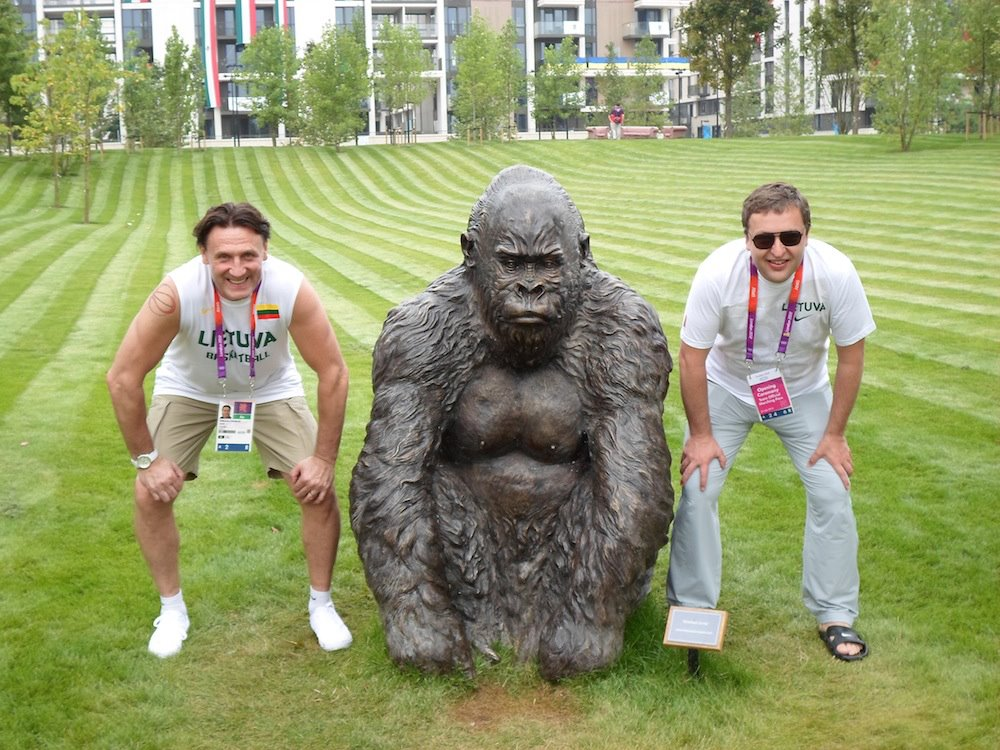 Tony G in the Olympic Village 2 Tony G in the Olympic Village 2