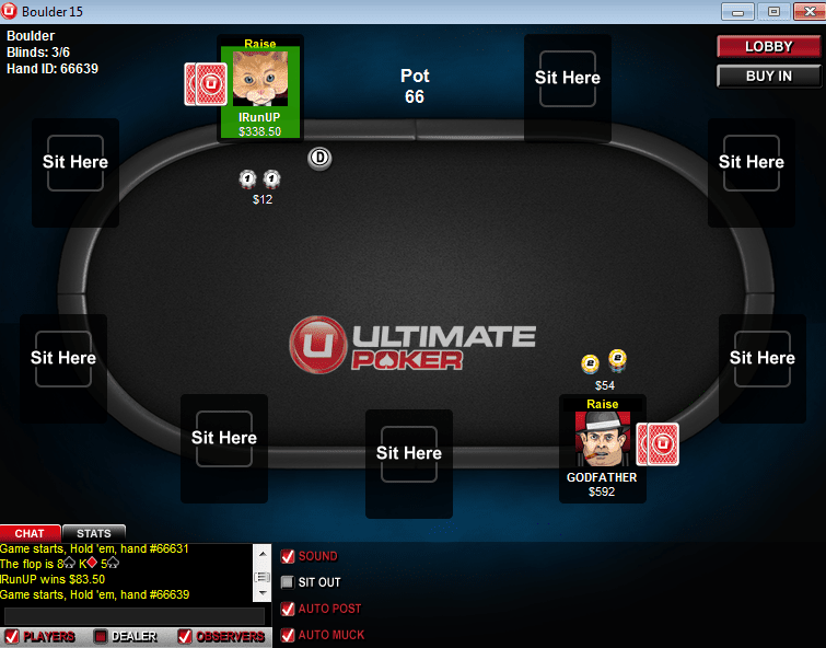 UltimatePoker Table UltimatePoker Table