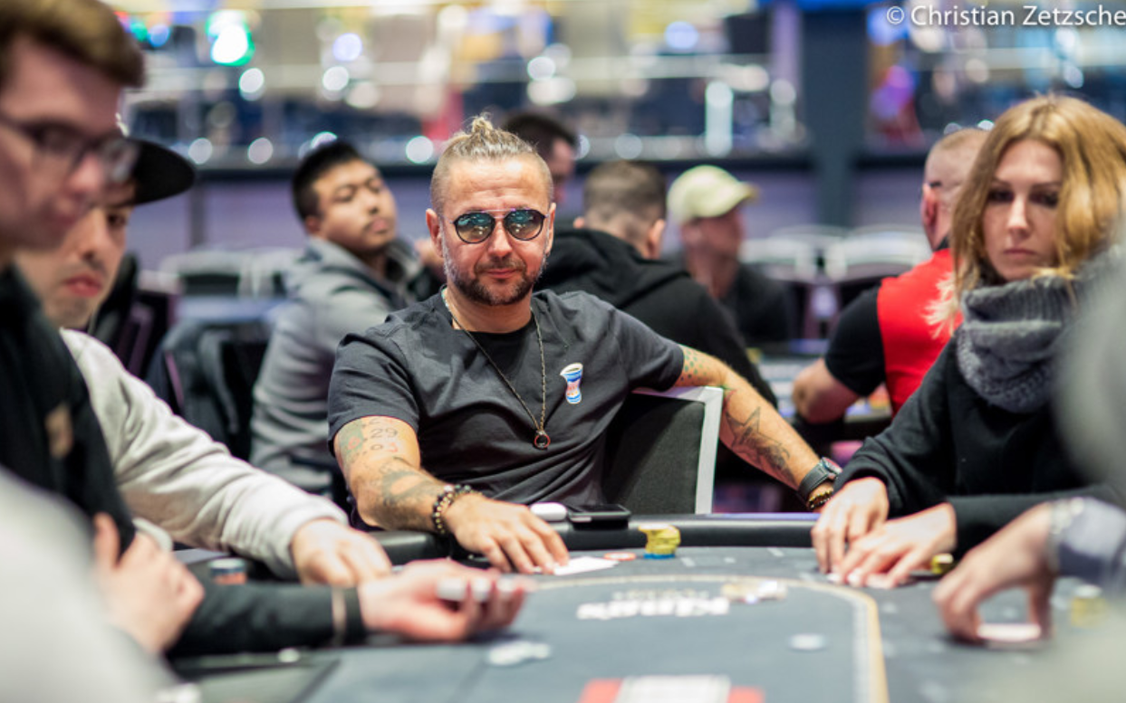 Hungarian rapper and poker enthusiast Peter Majoros, Majka