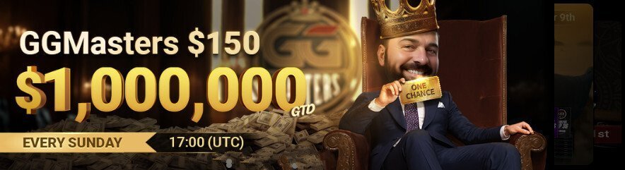 GGPoker has doubled the GGMasters guaranteed prize pool to $1,000,000.