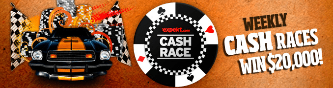 Expekt cash race logo